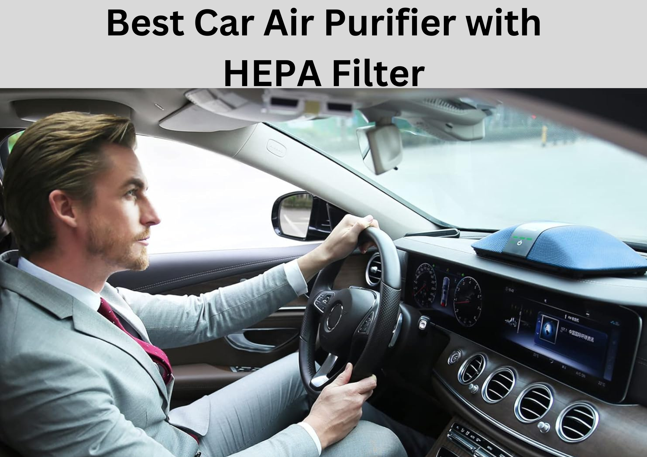 Best Car Air Purifier with HEPA Filter