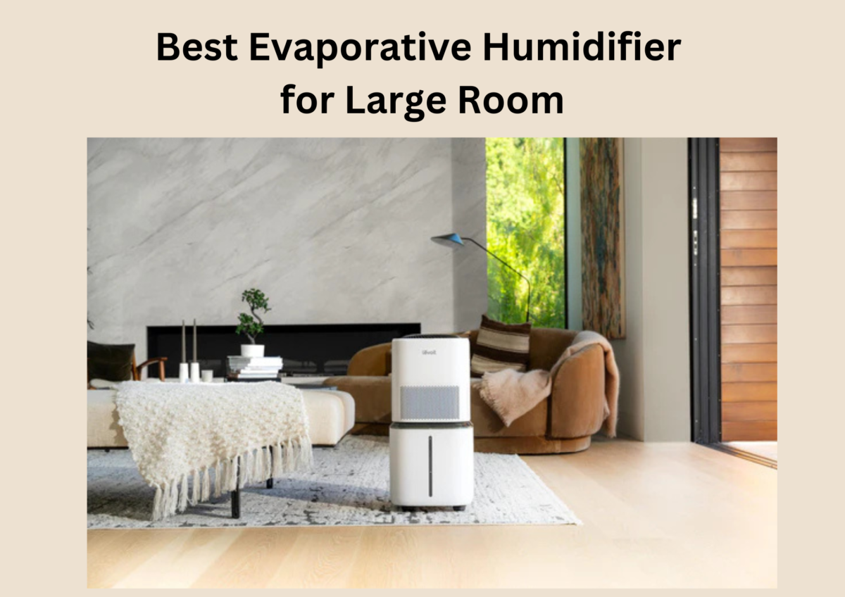 Best Evaporative Humidifier for Large Room