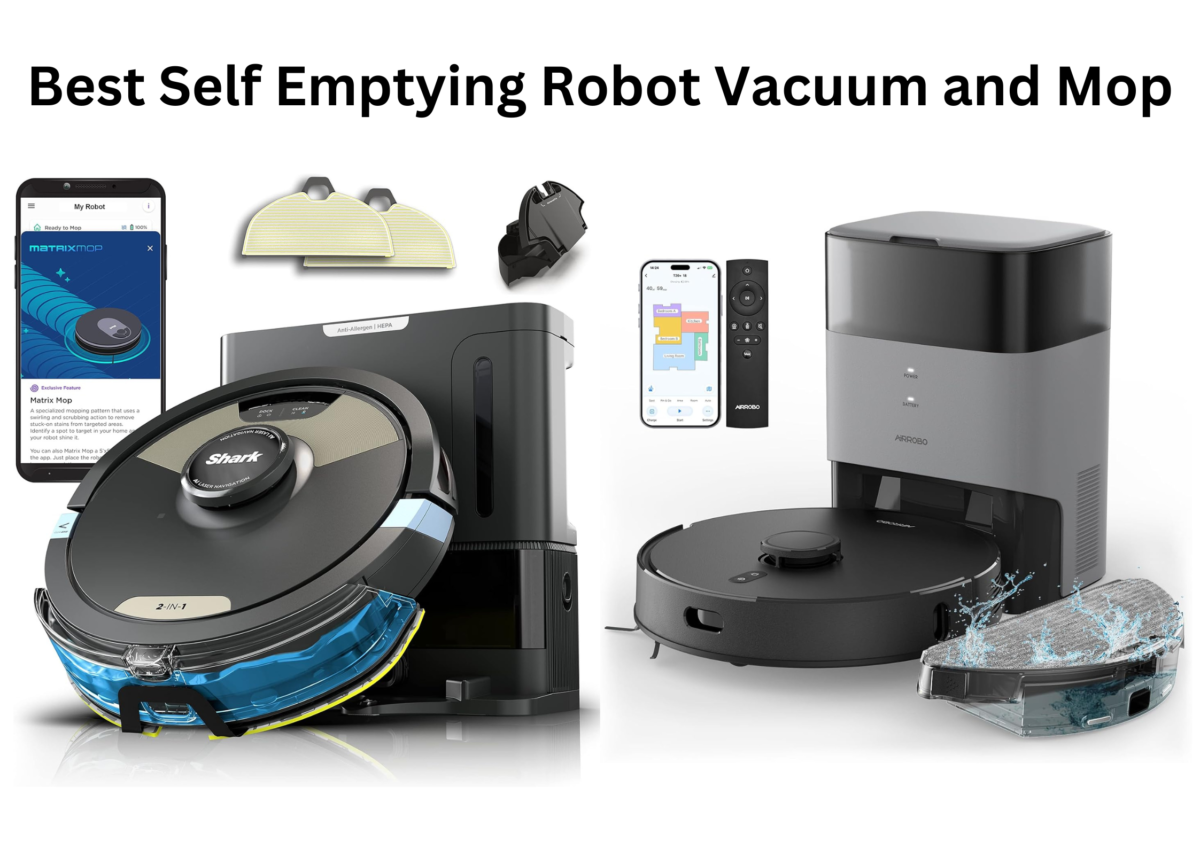 Best Self Emptying Robot Vacuum and Mop